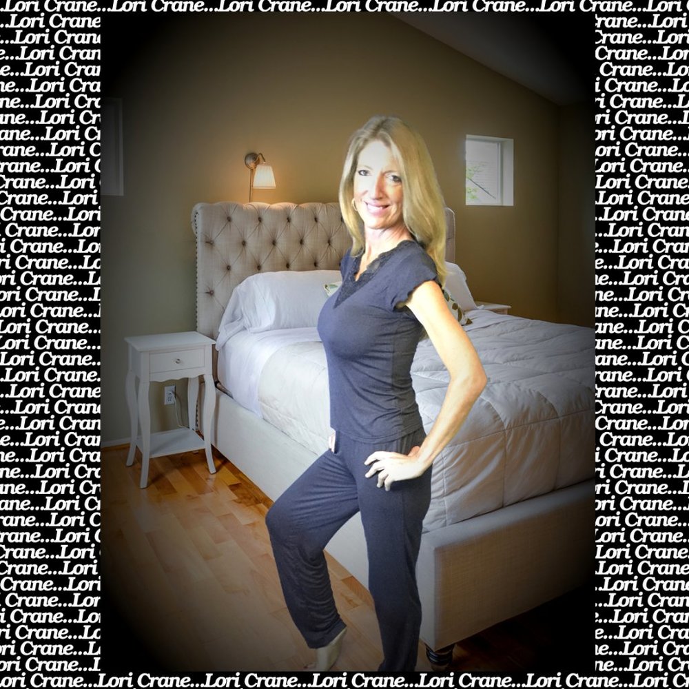 "Hanna" Super Soft Gray Pajama Set with lace trim - Picture 6 of 7